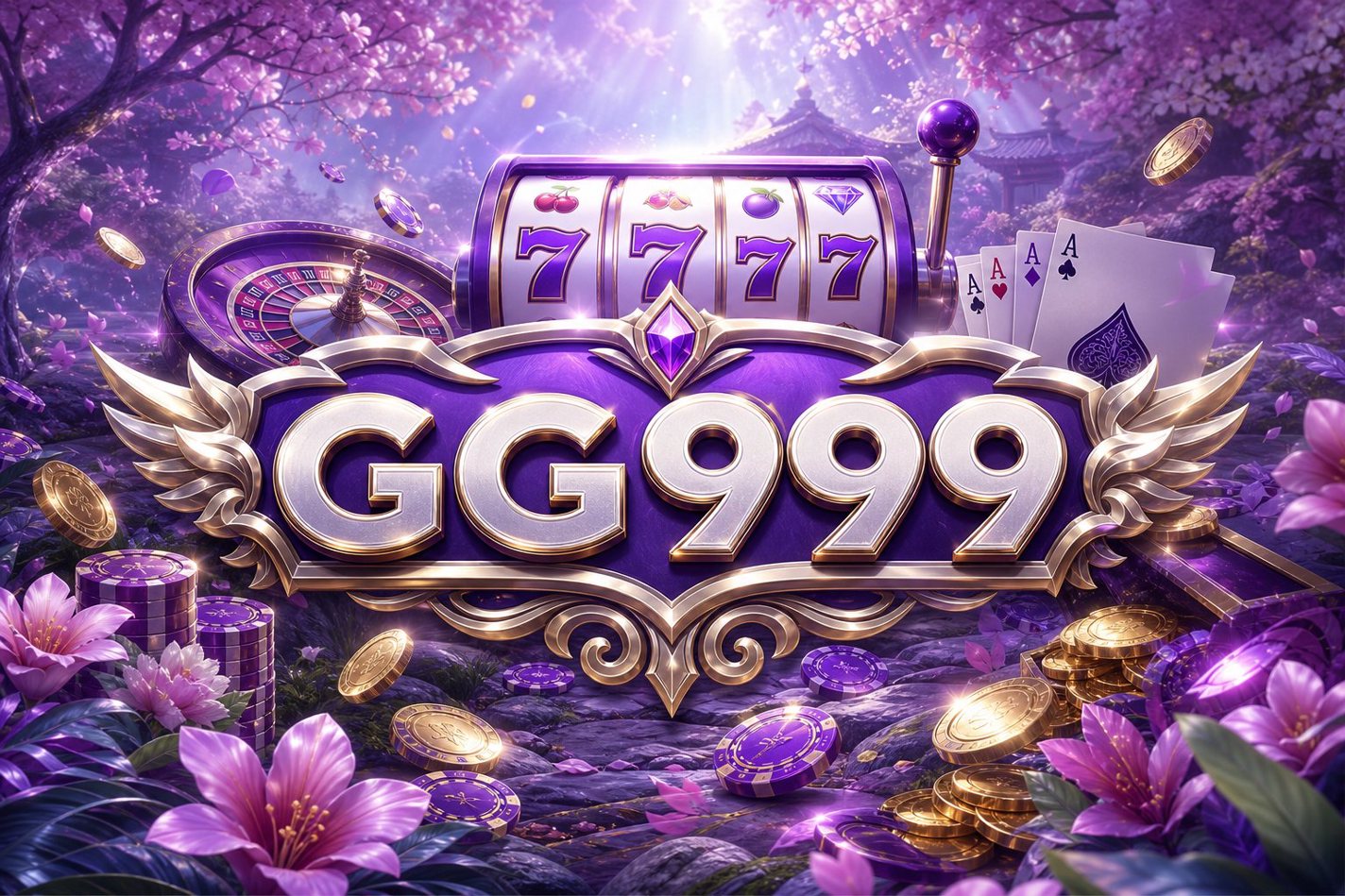 Tampilan bilah statistik dan panel hadiah pendaftaran GG999 pada layar uji