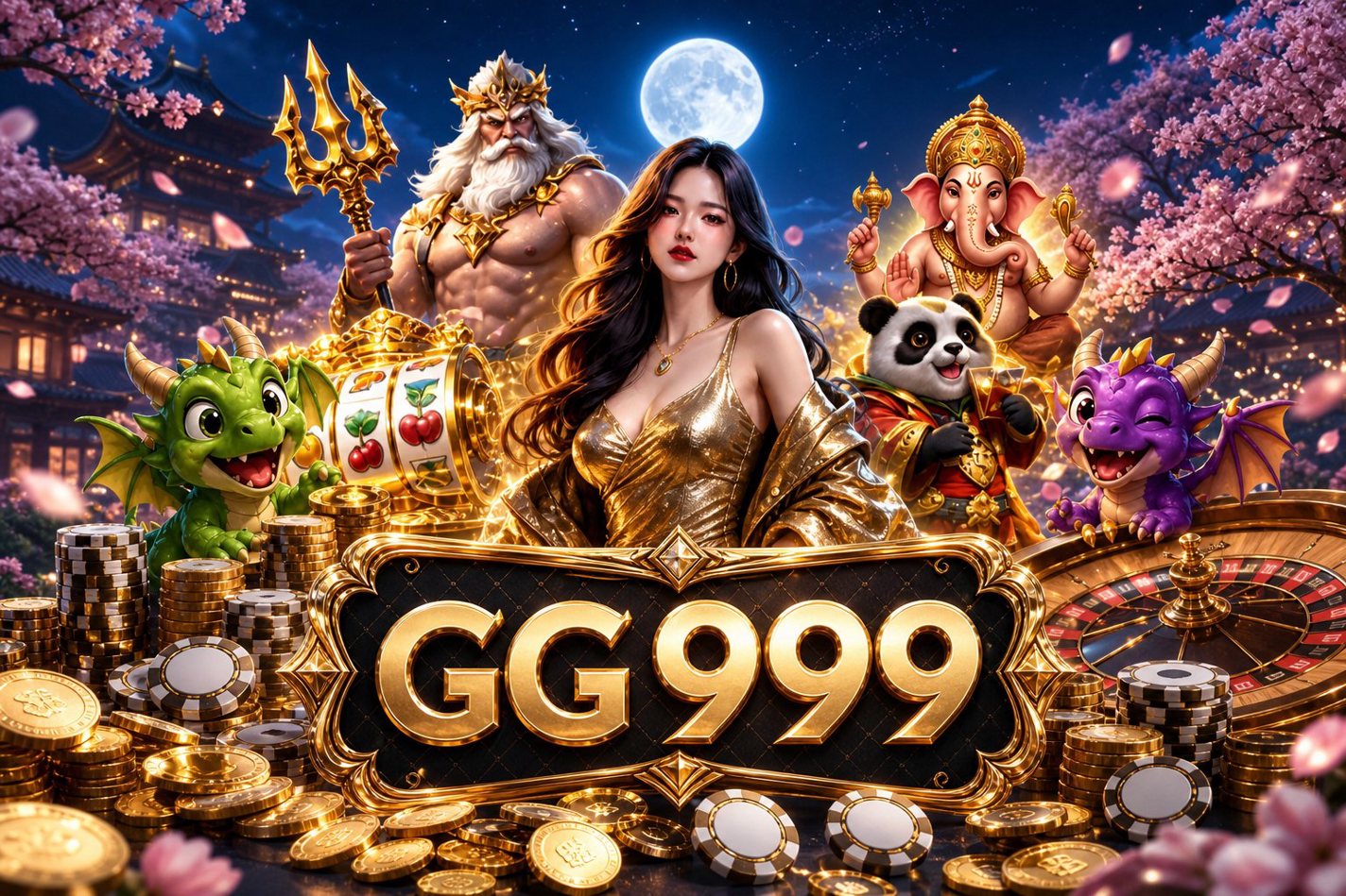 Tampilan antarmuka Super Ace di gg999 dengan panel hadiah absen harian